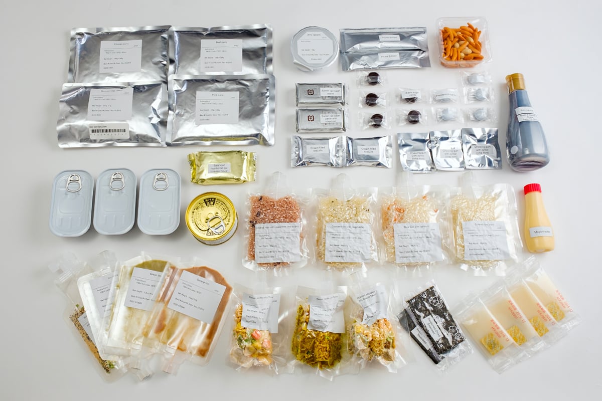 astronaut food nasa