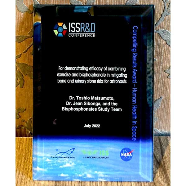 「Bisphosphonates」が2022年のISS Research Awardsを受賞