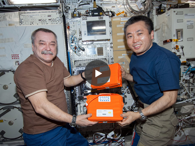 Protein Crystal Growth experiment on the ISS (Video in Japanese)
