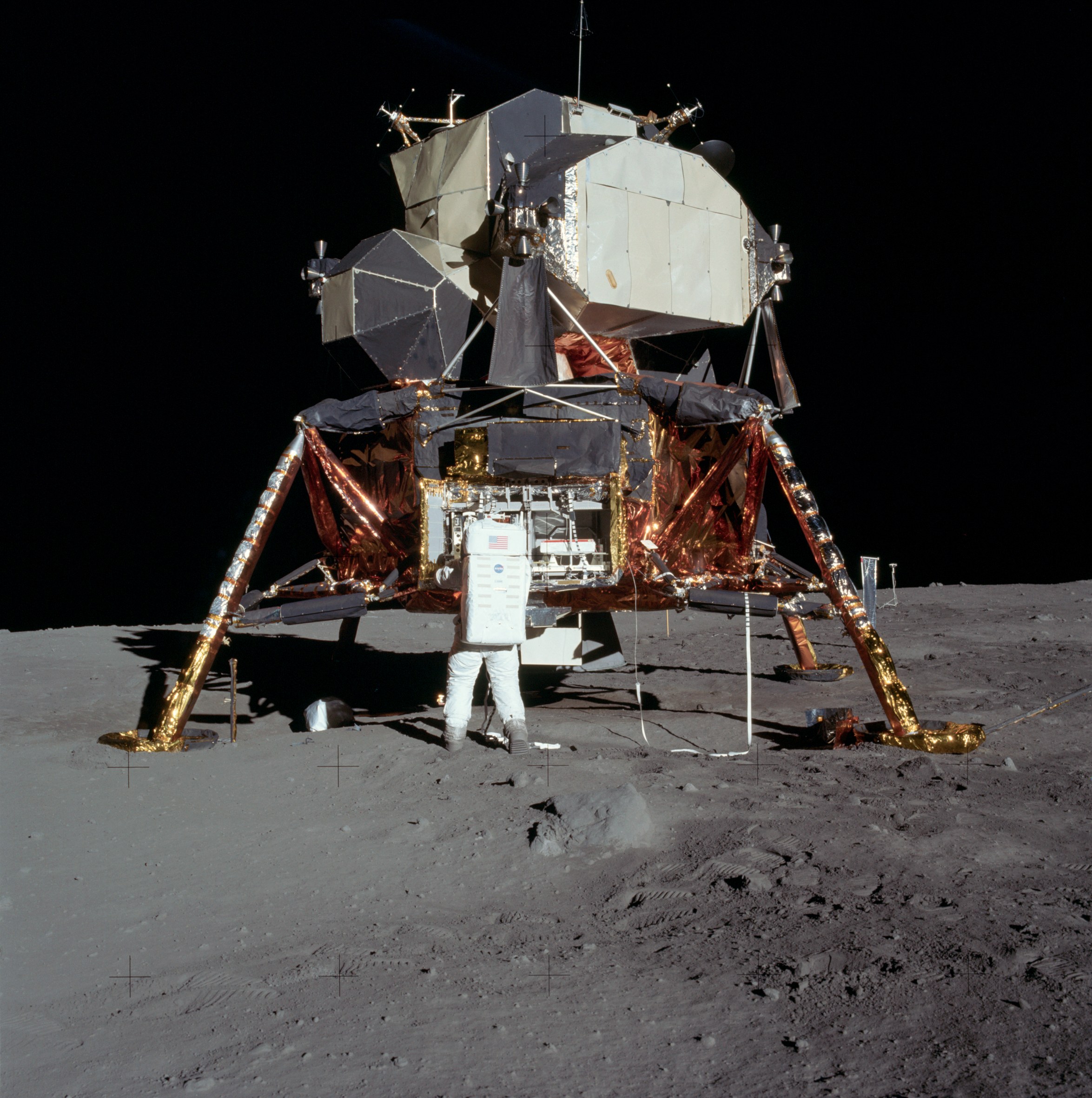 アポロ月着陸船の外観（アメリカ）